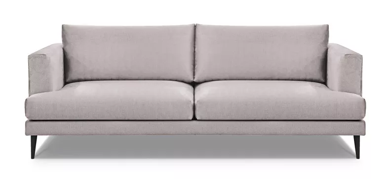 Sofa trzyosobowa Dragato beżowa welur