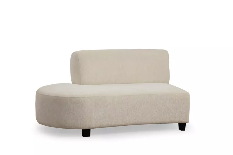 Sofa modułowa Shavoid 390 cm kremowa