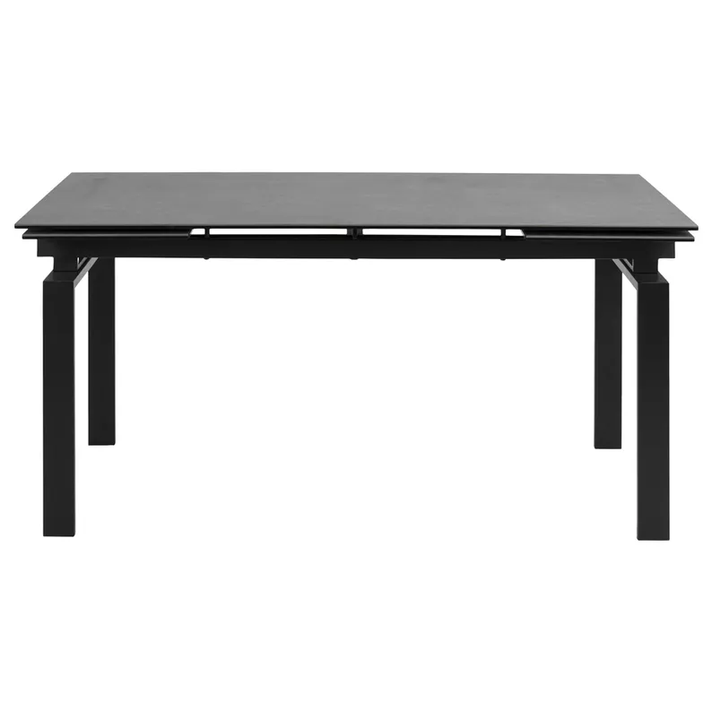 Stół rozkładany Ediazo 160-240x85 cm czarny