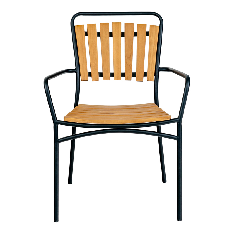 Krzesło ogrodowe Flemble drewniane