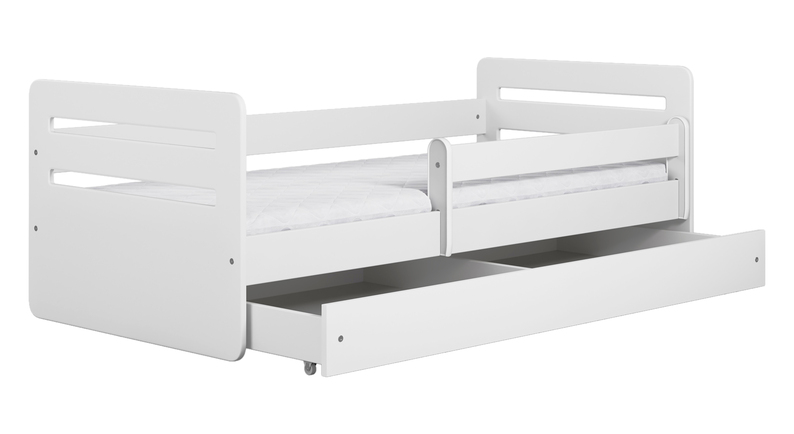 Łóżko dziecięce Brannigan 140x80 cm białe