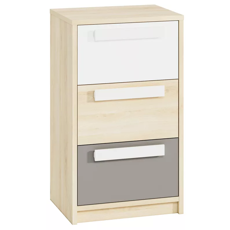 Komoda Madarro z trzema szufladami szerokość 55 cm