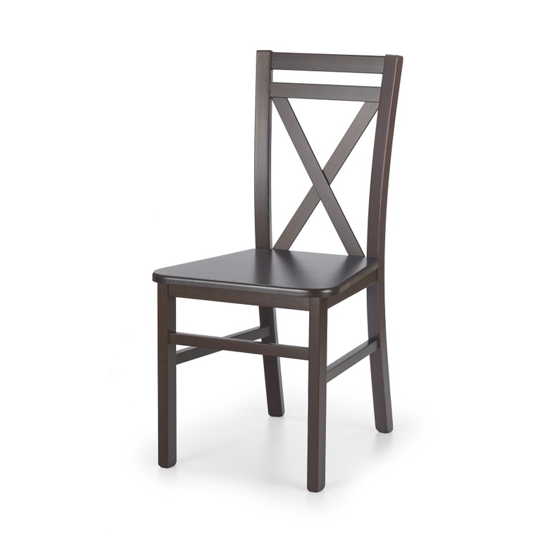 Krzesło Milares ciemny orzech