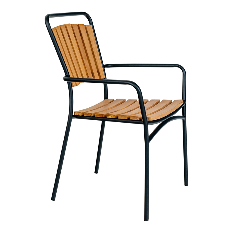 Krzesło ogrodowe Flemble drewniane