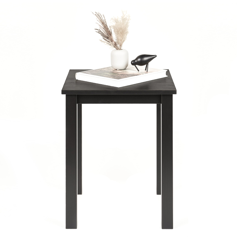Stół Silphium 68x68 cm czarny