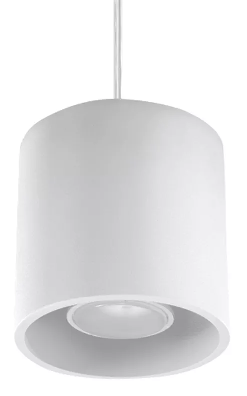 Lampa wisząca Obett średnica 10 cm x1 biały