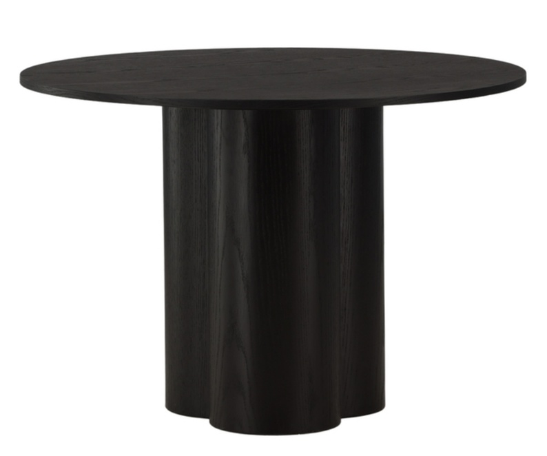 Stół do jadalni Convalder 110x110 cm czarny
