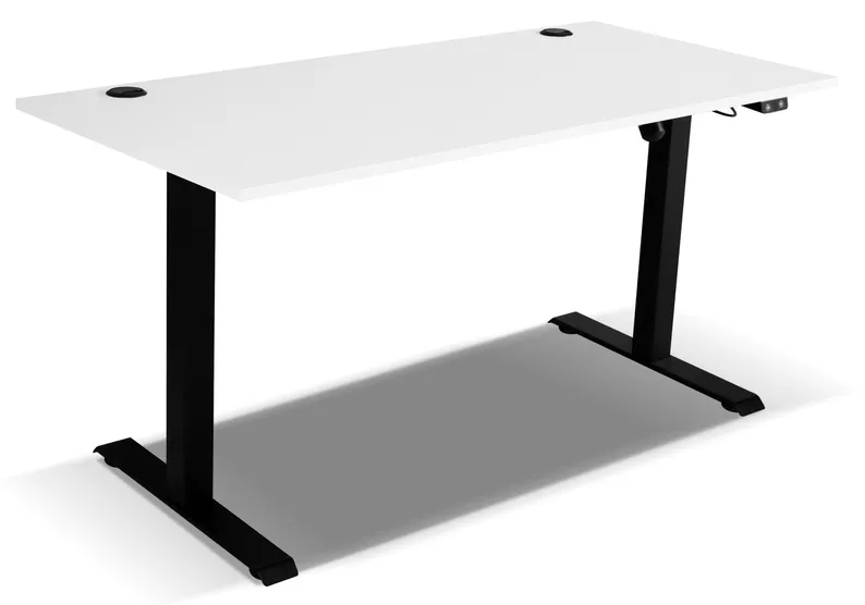 Biurko regulowane elektrycznie Stundly 138 cm Szare