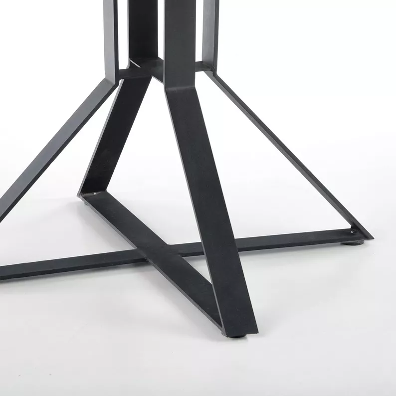 Stół rozkładany Weldners 120-160x120 cm dąb złoty