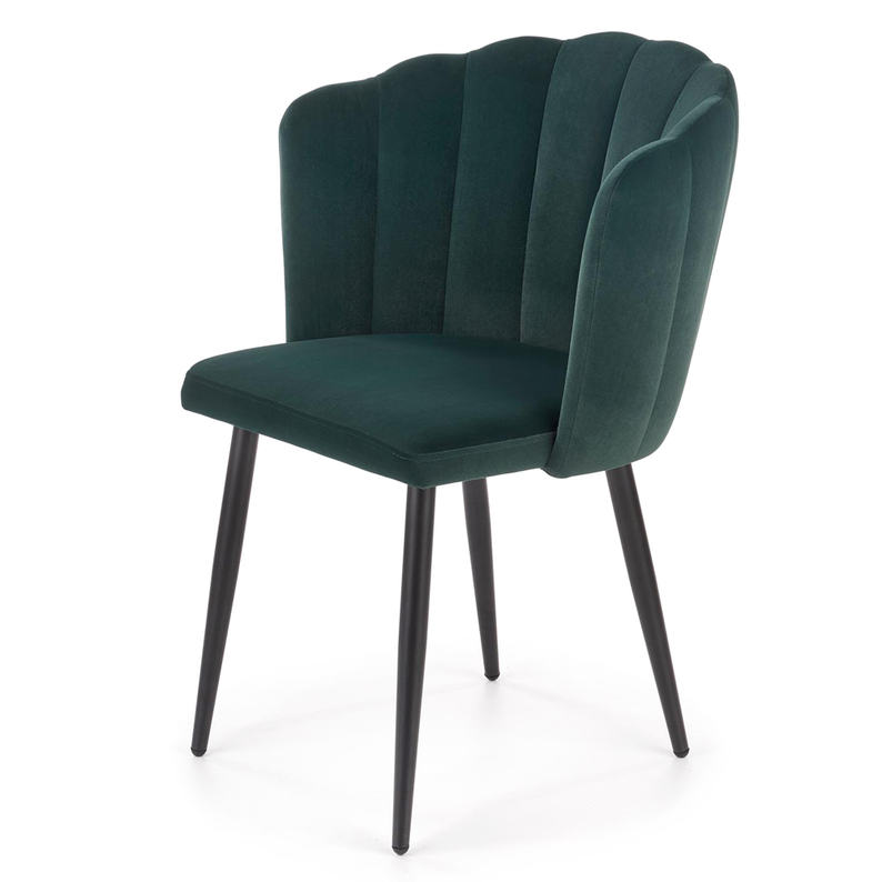 Krzesło tapicerowane Arugula zielone