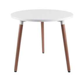 Stół okrągły Copine średnica 80 cm biały