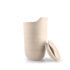 Kubek termiczny Wermo ceramiczny 0,28l kremowy