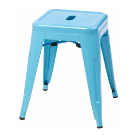 Taboret Tolader niebieski