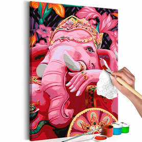 Obraz do samodzielnego malowania Ganesha