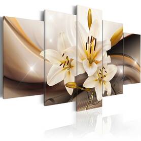 Obraz - Lśniąca lilia 100x50 cm