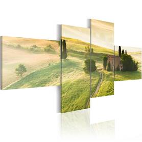 Obraz - Spokój Toskanii 200x90 cm
