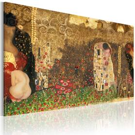 Obraz - Gustav Klimt - inspiracja 90x60 cm