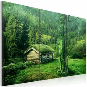 Obraz - Ekosystem leśny 120x80 cm