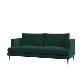 Sofa dwuosobowa Dragato zielony welur