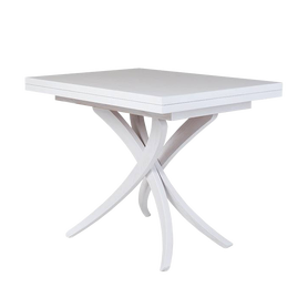 Stół rozkładany Spider 3w1 70-140x100 cm biały