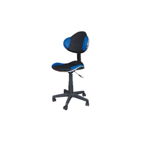 Fotel biurowy Morild czarno-niebieski