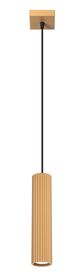 Lampa wisząca Karbon x1 złota