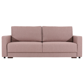 Sofa trzyosobowa Fieck z drewnianymi nóżkami