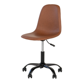 Krzesło biurowe Iger obrotowe brązowe