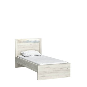 Łóżko Inaren 90x200 cm Kraft biały