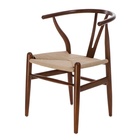 Krzesło Wicker brązowe