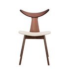 Krzesło drewniane Henrico orzech latte