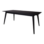Stół rozkładany Bimnal 195-285x90 cm czarny